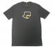 Men's Track Teeth Tee Black Frost